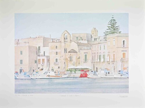 When the Port is Silent di Rosanna Cattaneo, Stampa in vendita su Singulart