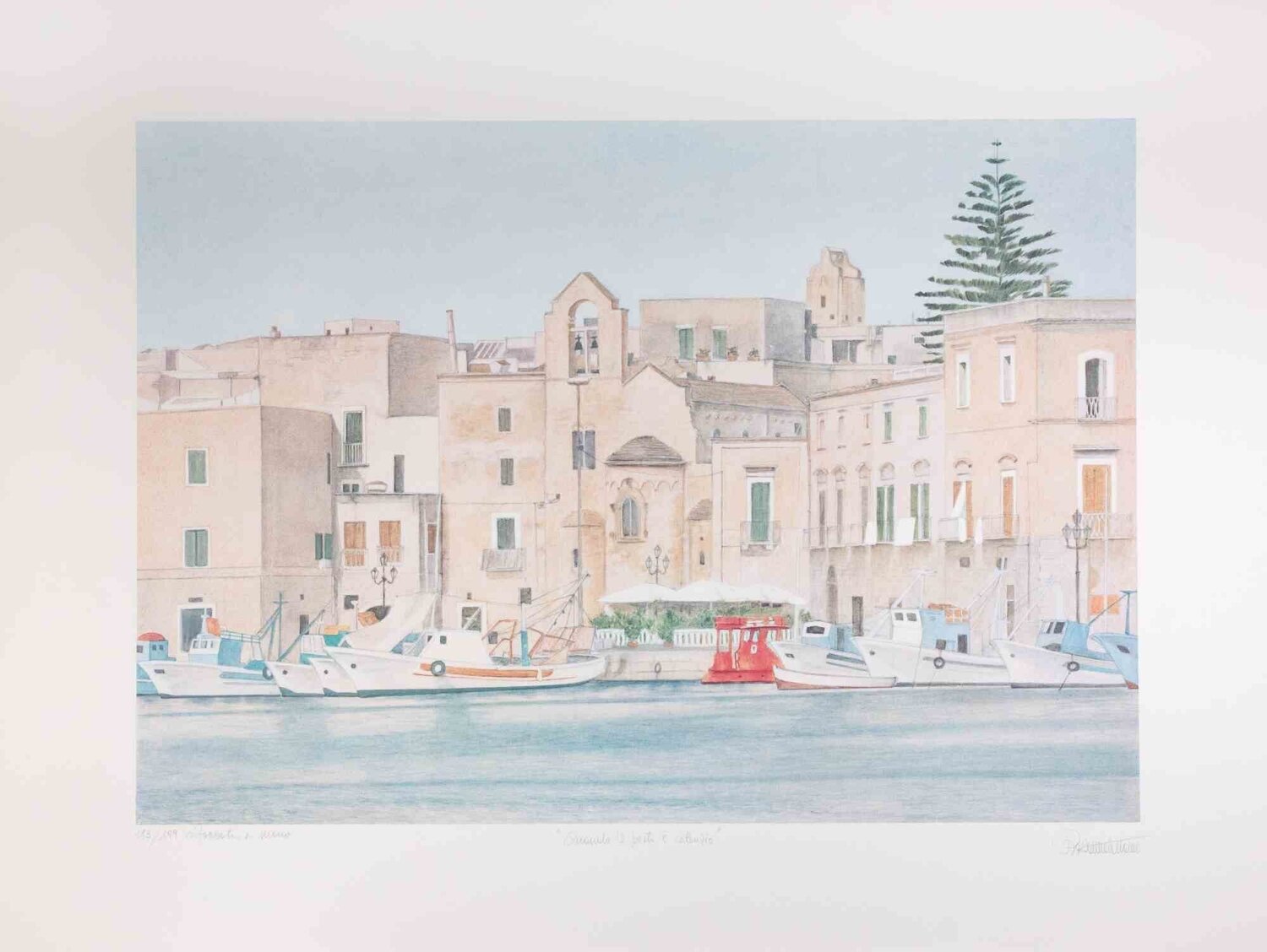 When the Port is Silent Rosanna Cattaneo Stampa in vendita
