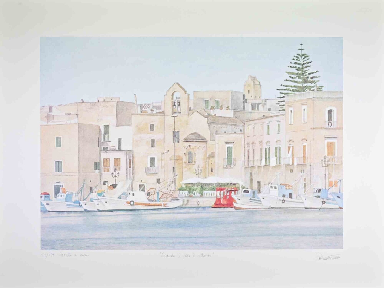 When the Port is Silent Rosanna Cattaneo Afdruk te koop