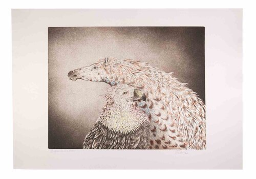 Eagle and Horse by Benito Trolese, Print for Sale on Singulart