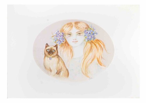 Portrait by Felicita Frai, Print for Sale on Singulart