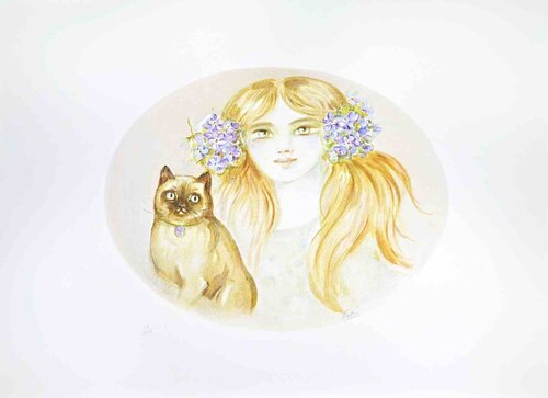  Portrait van Felicita Frai, Afdruk te koop op Singulart