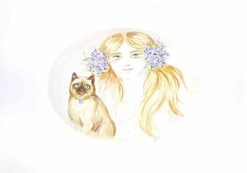 Portrait by Felicita Frai, Print for Sale on Singulart