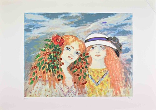 Two Girls di Felicita Frai, Stampa in vendita su Singulart