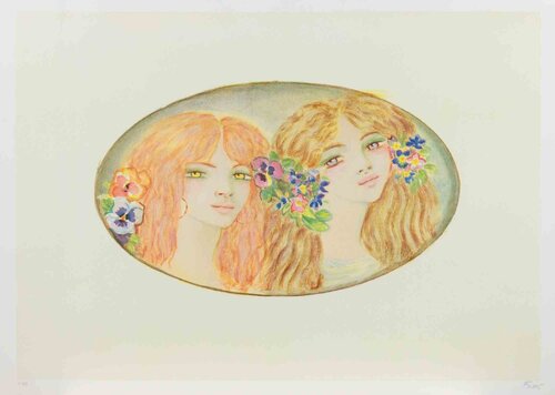 Two Girls van Felicita Frai, Afdruk te koop op Singulart