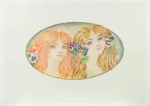 Two Girls von Felicita Frai, Druck kaufen auf Singulart