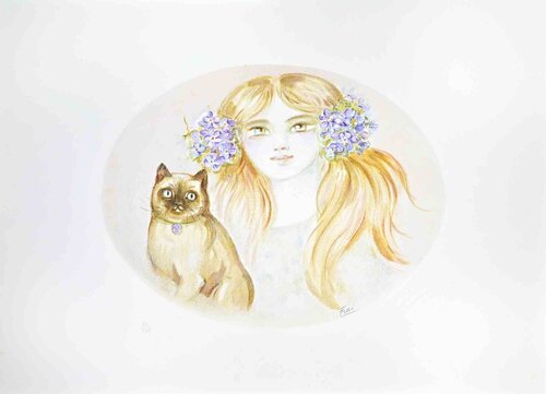 Portrait par Felicita Frai, Édition en vente sur Singulart