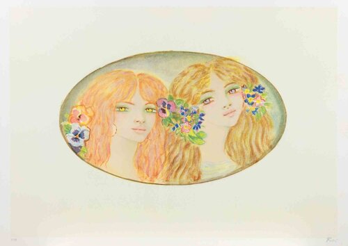 Two Girls van Felicita Frai, Afdruk te koop op Singulart