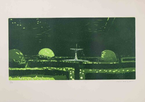 Garden van Edolo Masci, Afdruk te koop op Singulart