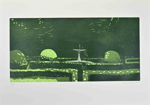 Garden van Edolo Masci, Afdruk te koop op Singulart