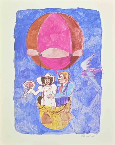 A Meeting in the Air de Daniela Romano, Impresión a la venta en Singulart