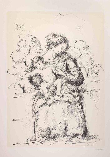 Mother and Child di Franco Marzilli, Stampa in vendita su Singulart