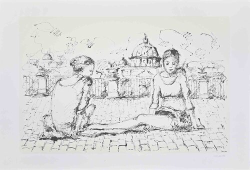 Ballerinas de Franco Marzilli, Impresión a la venta en Singulart