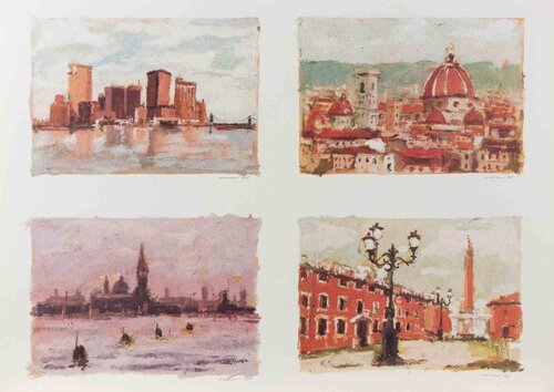 Italian Landscapes von Franco Marzilli, Druck kaufen auf Singulart