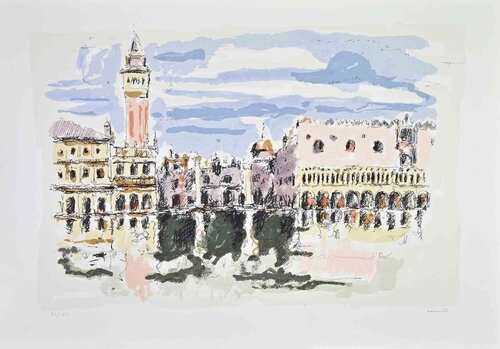 View of Venice by Franco Marzilli, Print for Sale on Singulart