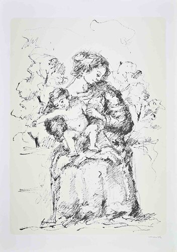 Mother and Child di Franco Marzilli, Stampa in vendita su Singulart