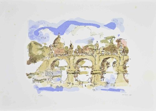 View of Saint Peter (Rome) by Franco Marzilli, Print for Sale on Singulart