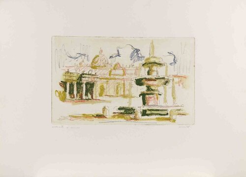 View of Saint Peter di Franco Marzilli, Stampa in vendita su Singulart