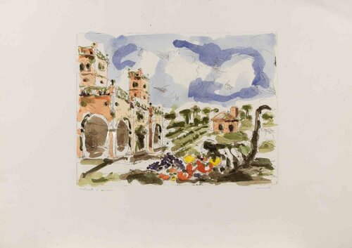 Landscape de Franco Marzilli, Impresión a la venta en Singulart