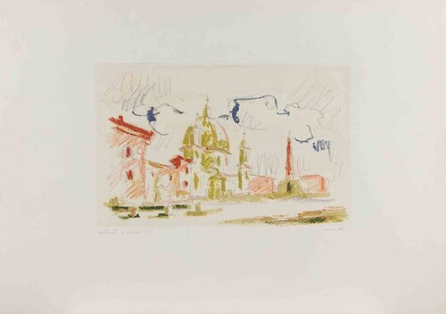 View of Saint Peter von Franco Marzilli, Druck kaufen auf Singulart