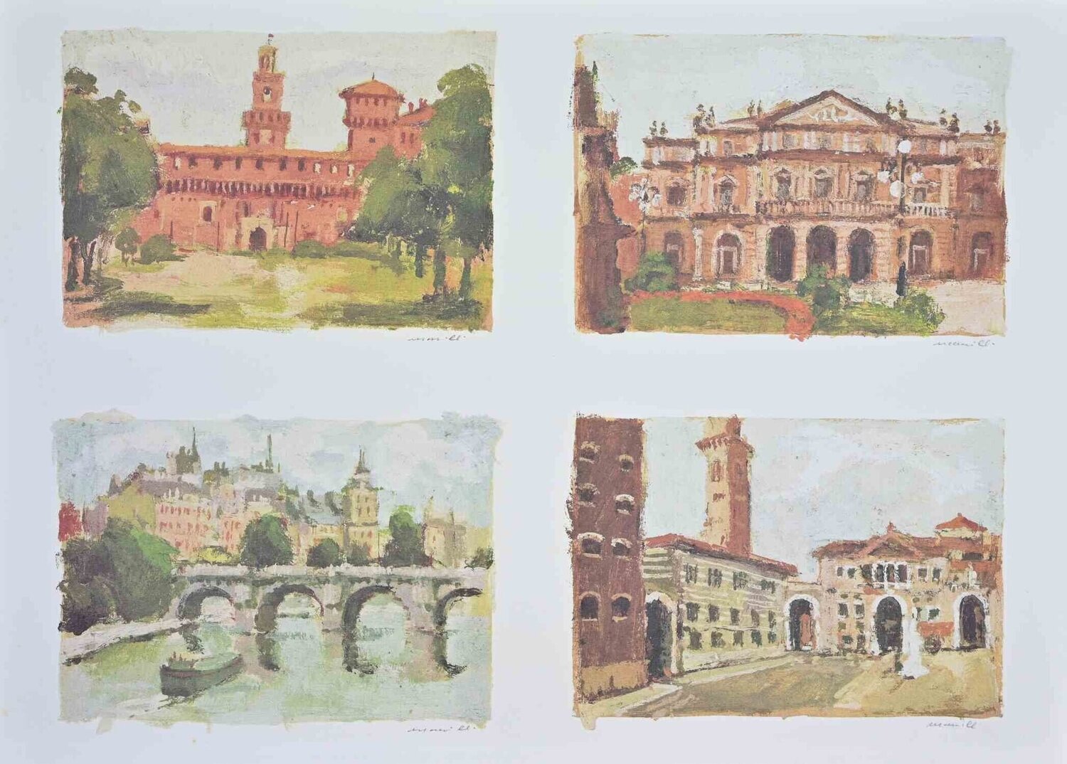 Italian Landscapes Franco Marzilli