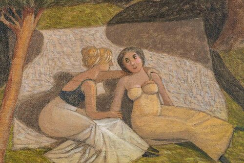 In Confedence van Alberto Gallerati, Schilderij te koop op Singulart