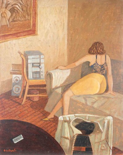 The Attic of Pescara von Alberto Gallerati, Malerei kaufen auf Singulart