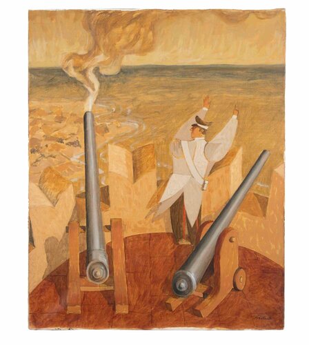 Landscape Schooting von Alberto Gallerati, Malerei kaufen auf Singulart