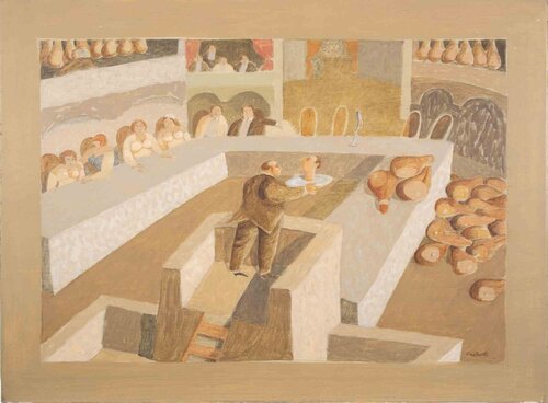 At the Congress of that Party von Alberto Gallerati, Malerei kaufen auf Singulart