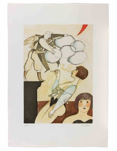 The Smoke Bubbles by Alberto Gallerati, Print for Sale on Singulart