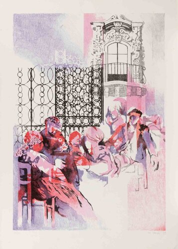 People von Mario Bardi, Druck kaufen auf Singulart