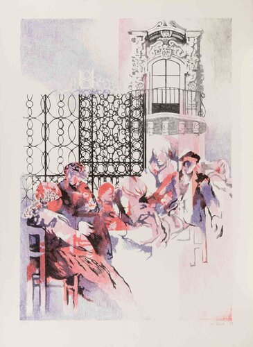 People par Mario Bardi, Édition en vente sur Singulart