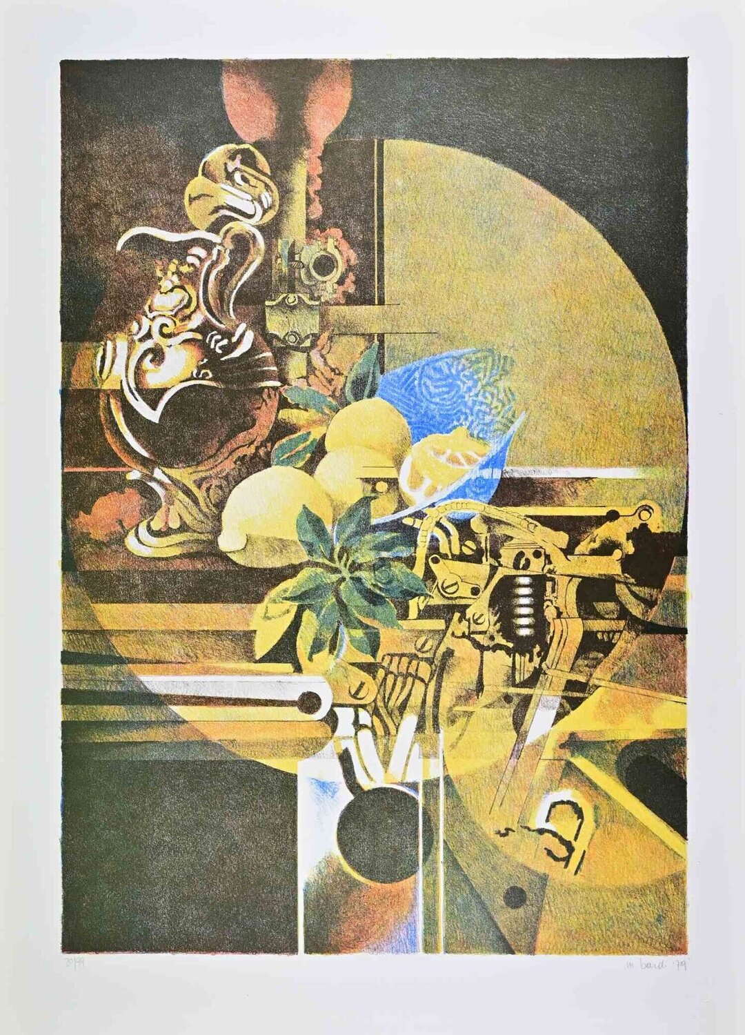 Still Life Mario Bardi Stampa in vendita