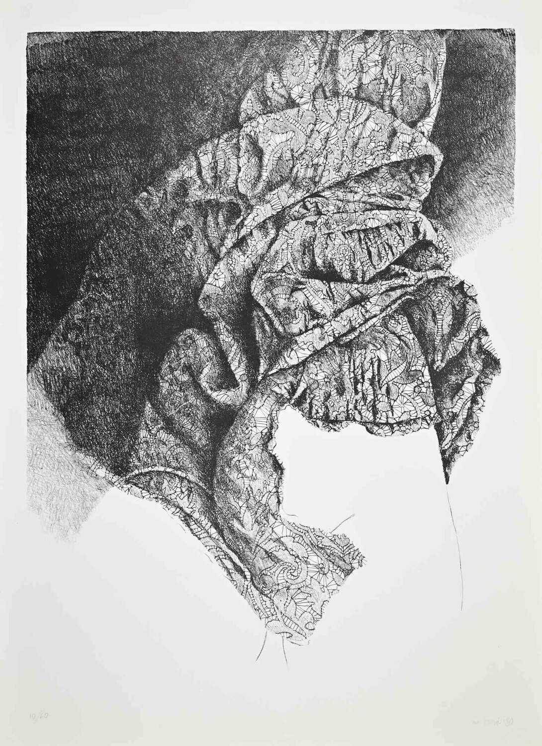Veiled Figure Mario Bardi Stampa in vendita
