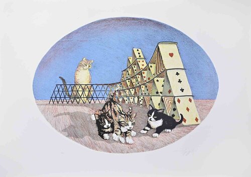 Cats van Giuliano Giuggioli, Afdruk te koop op Singulart