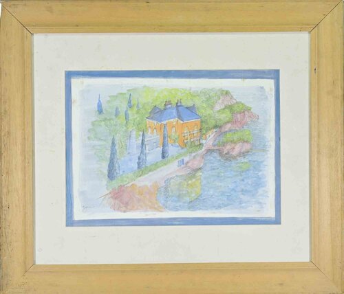 Landscape di Giovanni Gromo, Opera su carta in vendita su Singulart