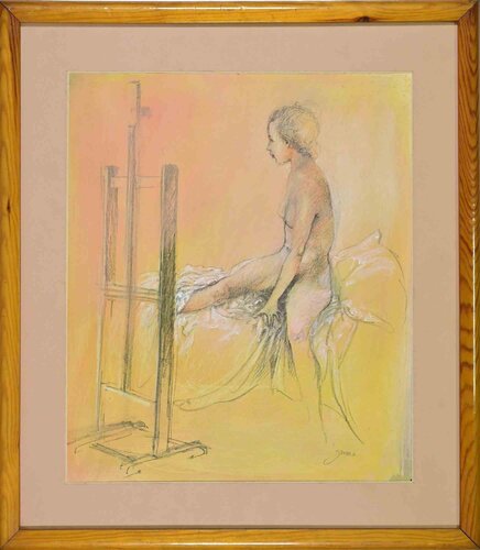 Nude von Giovanni Gromo, Malerei kaufen auf Singulart