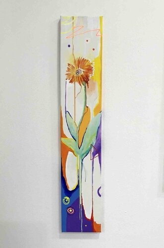  Gerbera Blume van Alessandro Filetti, Schilderij te koop op Singulart