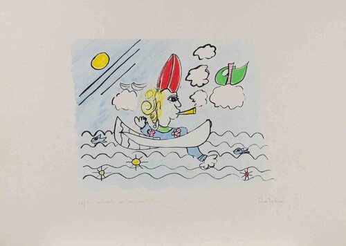 In the Middle of the Sea by Lillo Bartoloni, Print for Sale on Singulart