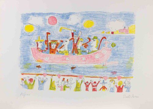 In the Port by Lillo Bartoloni, Print for Sale on Singulart
