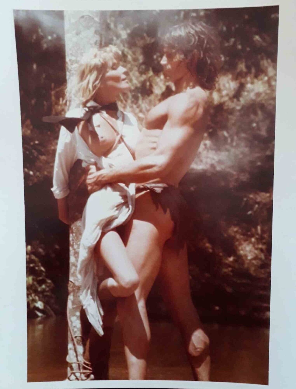 Bo Derek and Miles O'Keefe John Derek