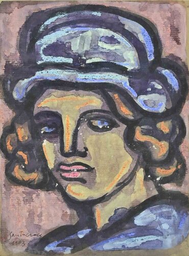 Portrait di Antonio Santacroce, Opera su carta in vendita su Singulart