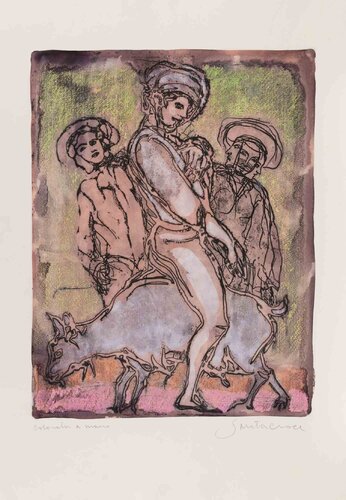 Figures by Antonio Santacroce, Print for Sale on Singulart