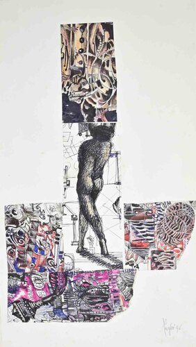 Surreal Composition von Alberto Inglesi, Werk auf Papier kaufen auf Singulart