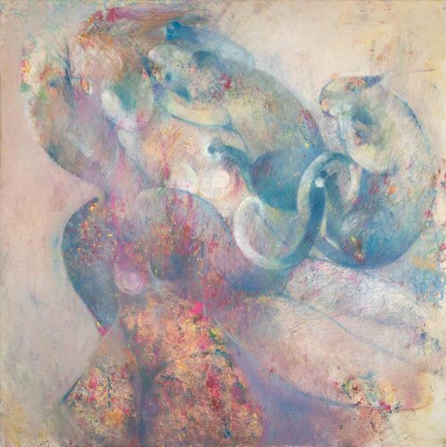  Nudes and Cats von Sebastiano Sanguigni, Malerei kaufen auf Singulart