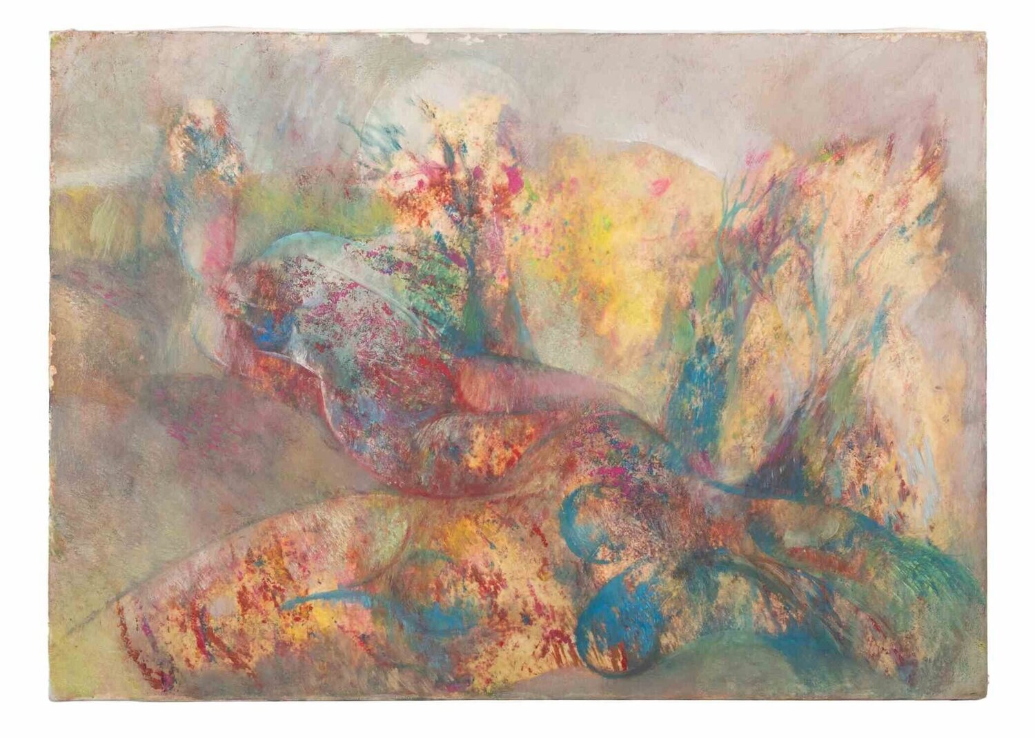 Two Women Sebastiano Sanguigni Origineel schilderij te koop