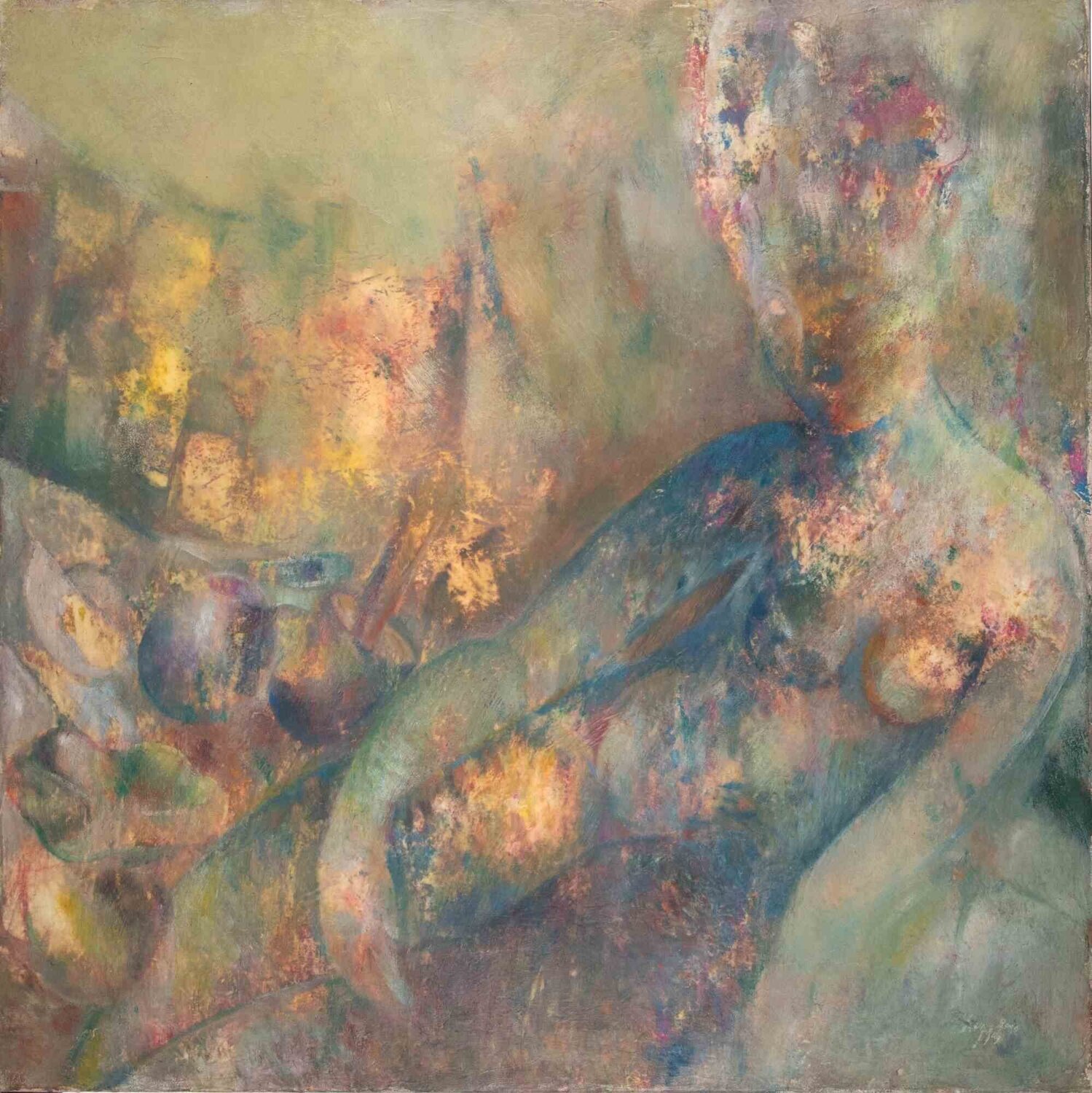 Nudes Sebastiano Sanguigni Dipinto originale in vendita