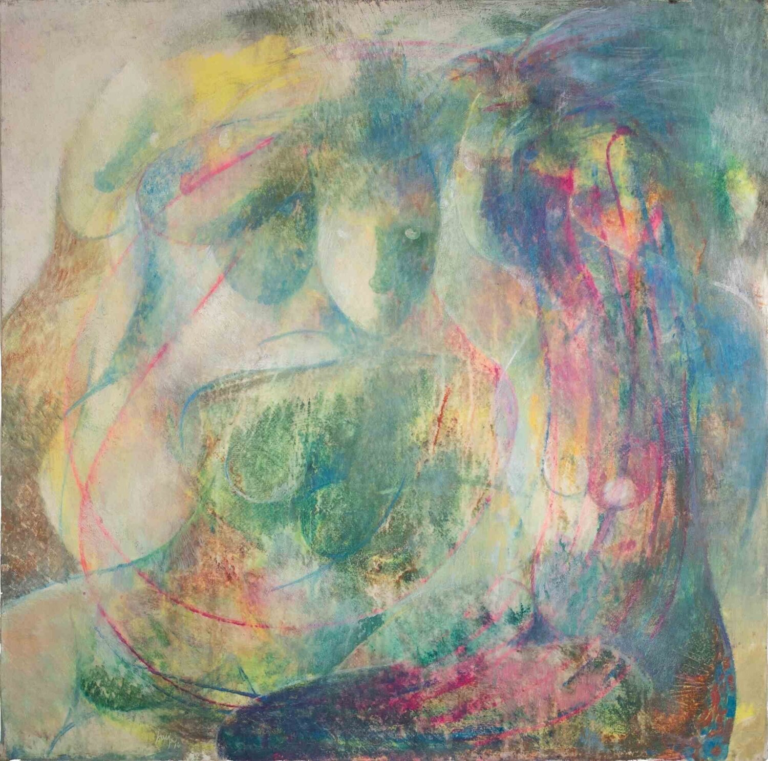 Nudes Sebastiano Sanguigni Origineel schilderij te koop