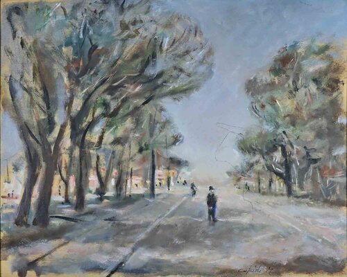 View of Viareggio von Michelangelo Cupisti, Malerei kaufen auf Singulart