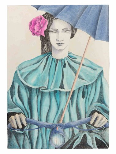 The Bike Trip von Paola Grott, Druck kaufen auf Singulart